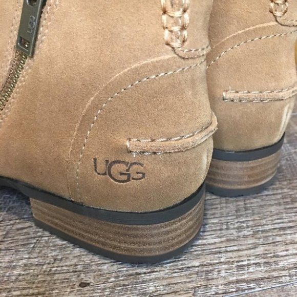 NEW Women’s UGG Aureo II Suede Bootie - Picture 6 of 10